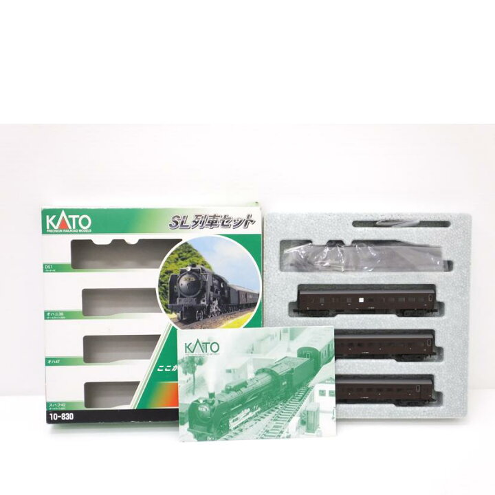 楽天市場】KATO カトー/SL列車セット(4両セット)/10-830/ABランク/88  