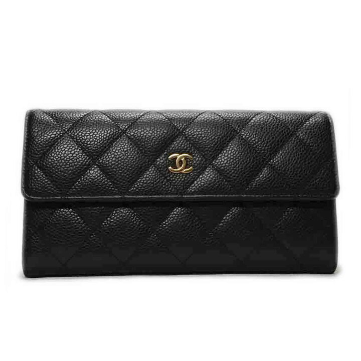 楽天市場】CHANEL シャネル/マトラッセ キャビアスキン長財布/A50096  