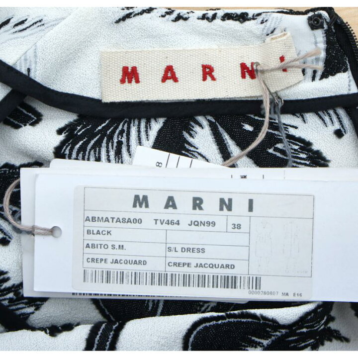 楽天市場】MARNI マルニ/総柄ワンピース/E16ABMATA8A00TV464/サイズ:38  