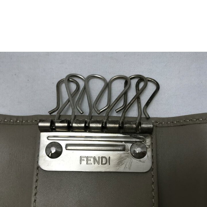 楽天市場】FENDI フェンディ/6連 キーケース ズッキーノ/2266.8AP002  