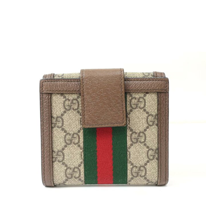 楽天市場】GUCCI グッチ/GG柄 二つ折り財布/523173/Aランク/65【中古  