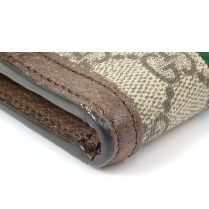 楽天市場】GUCCI グッチ/GG柄 二つ折り財布/523173/Aランク/65【中古  