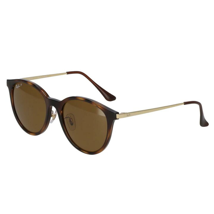 レイバン Ray-Ban サングラス RB4344col.6535 ブルー ゴールド 【中古  
