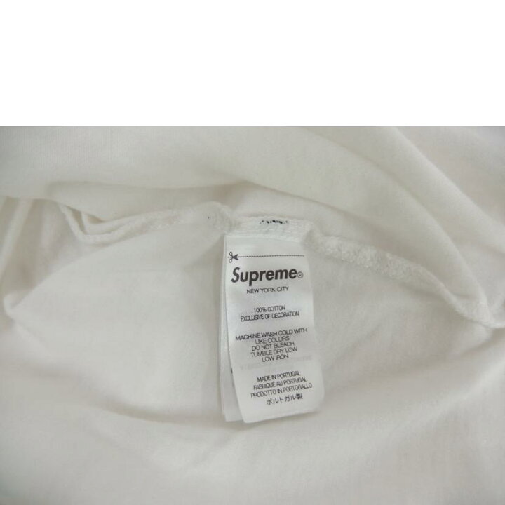 楽天市場】Supreme シュプリーム/Intarsia Label T/ホワイト/ABランク  