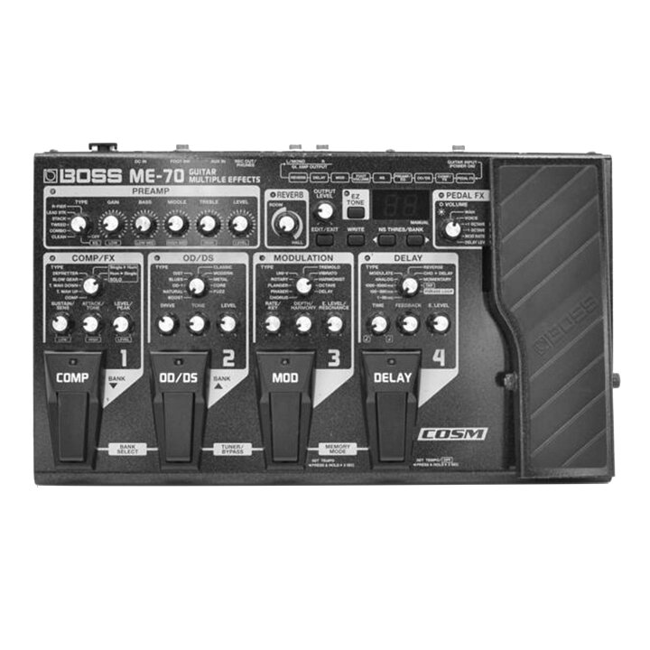 楽天市場】BOSS ボス/マルチエフェクター/ME-70/Bランク/75【中古  