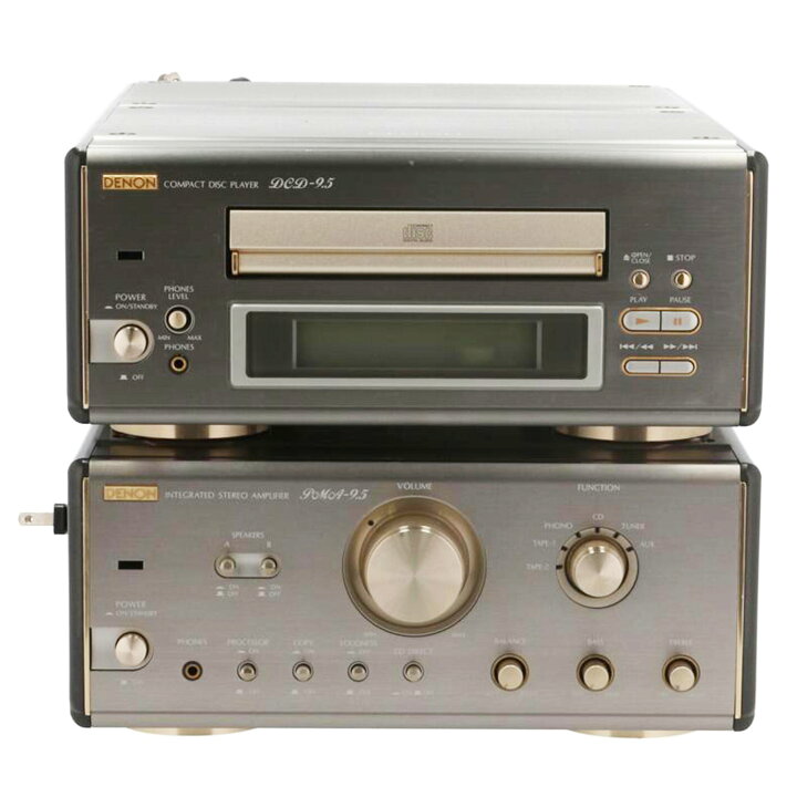 楽天市場】DENON デノン/CDプレーヤー+プリメインアンプ/DCD-9.5/PMA 