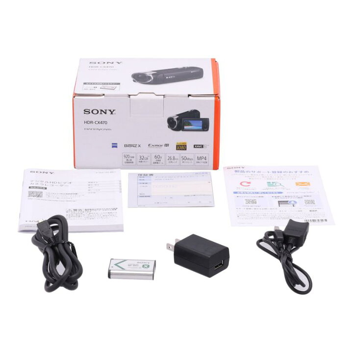 楽天市場】SONY ソニー/ビデオカメラ/HDR-CX470/S0140316909/Aランク  