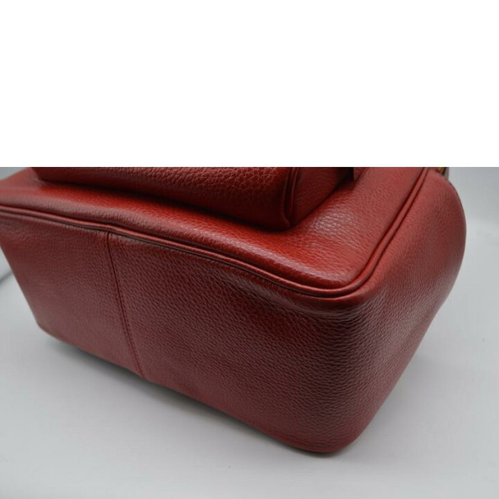 楽天市場】COACH コーチ/ペブルトレザーコートバックパック/5666/H21  