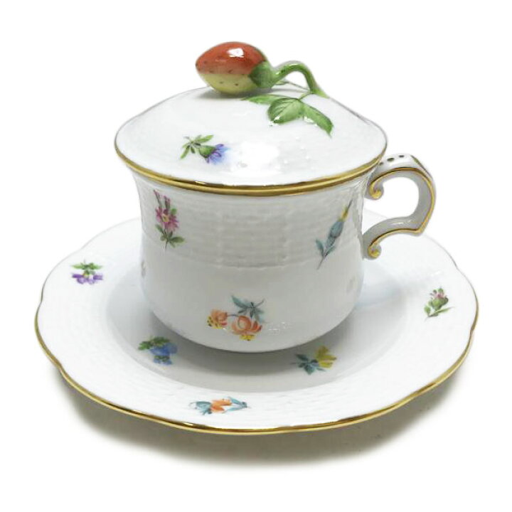 楽天市場】HEREND ヘレンド/ミルフルール・1000の花 蓋つきクリーム 