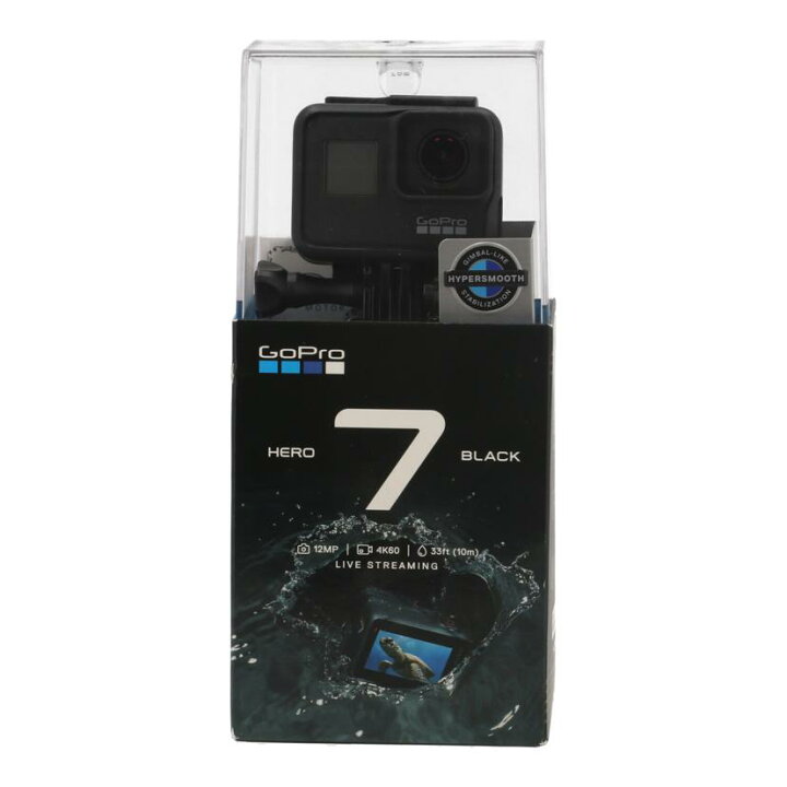 楽天市場】GoPro ゴープロ/アクションカメラ/HERO7 BLACK/CHDHX-701-FW 