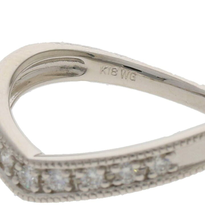 楽天市場】K18WGダイヤリング0.18ct/Aランク/71【中古】 : ワンダー  