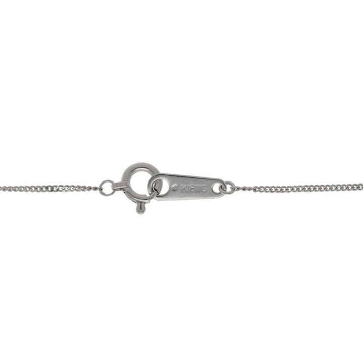 楽天市場】K18WGダイヤネックレス0.32ct/Aランク/71【中古  