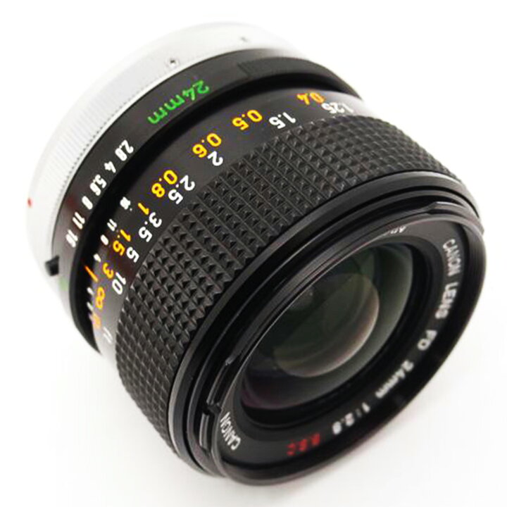 楽天市場】Canon キャノン/交換レンズ/FD24mm F2.8 S.S.C./93910/AB 