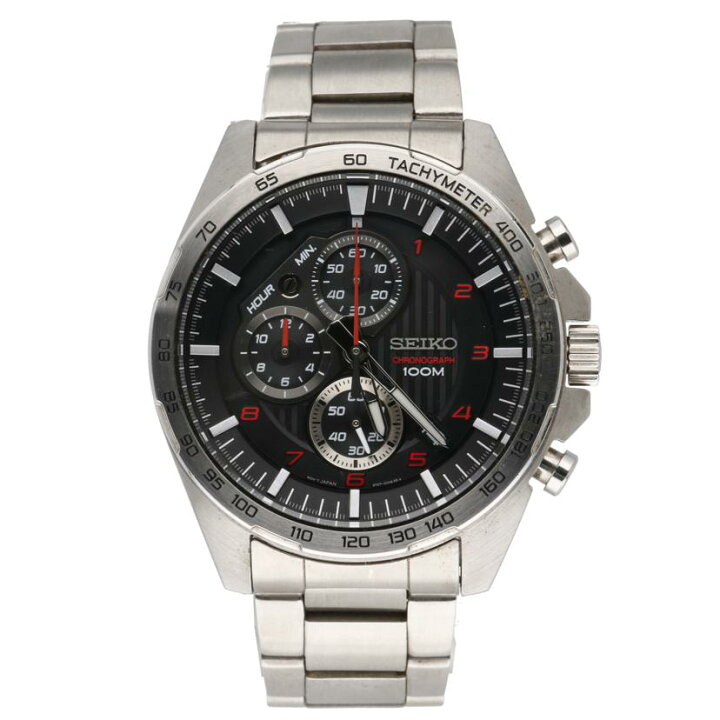 楽天市場】SEIKO セイコー/セイコークロノグラフ/メンズ/クオーツ/8T67 