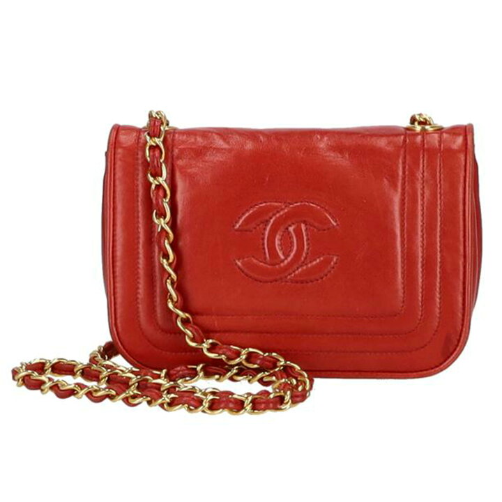 楽天市場】CHANEL シャネル/ラムスキンココマークプッシュロックミニ  