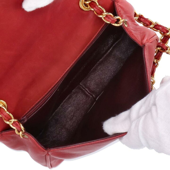楽天市場】CHANEL シャネル/ラムスキンココマークプッシュロックミニ  