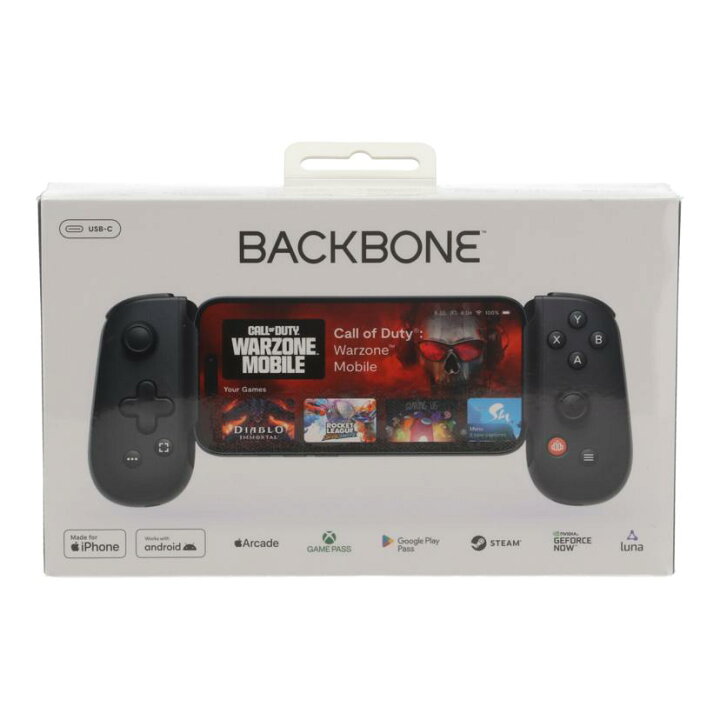 楽天市場】Backbone バックボーン/モバイルゲームコントローラー 