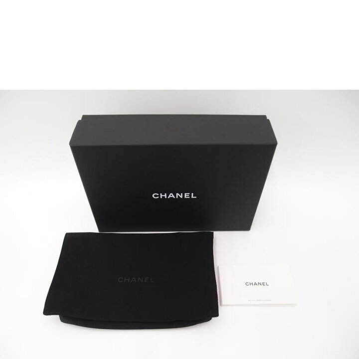 楽天市場】CHANEL シャネル/キャビアスキンクラシック長財布/ブラック  