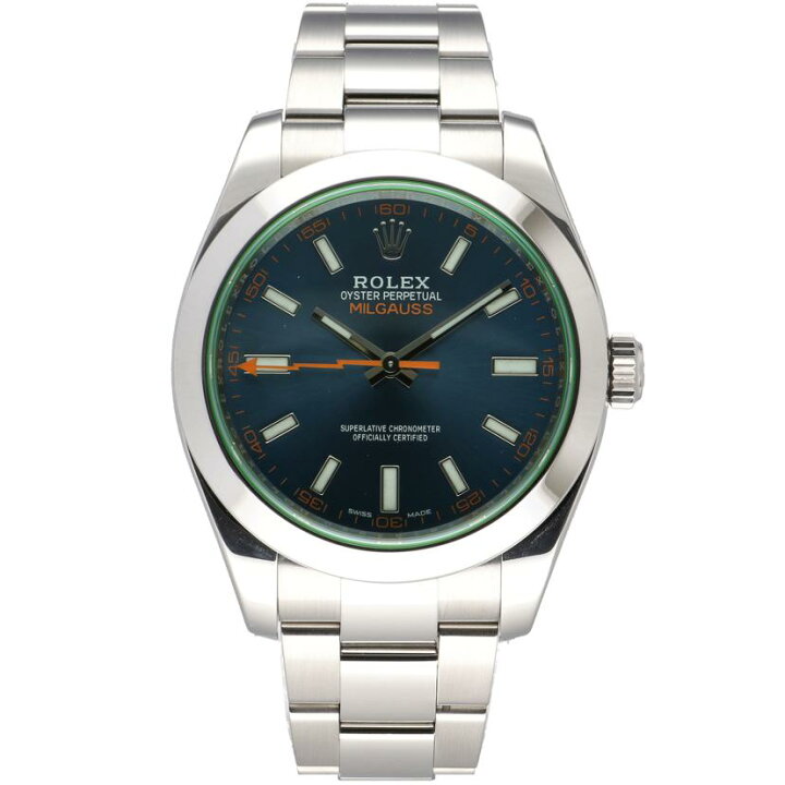 楽天市場】ROLEX ロレックス/ミルガウス・Zブルー/ランダム番/116400GV  