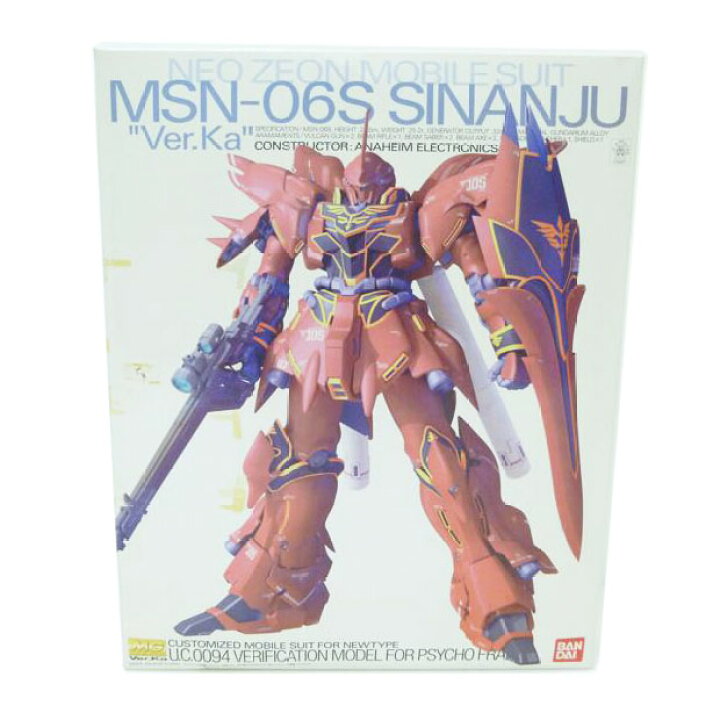 楽天市場】BANDAI バンダイ/1/100 MG シナンジュ Ver.Ka. 「機動戦士 