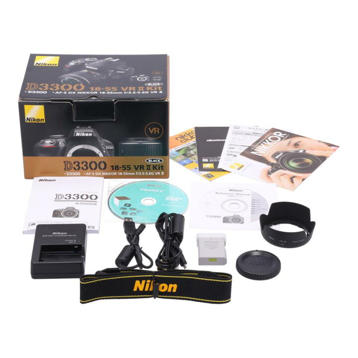 楽天市場】NIKON ニコン/デジタル一眼レンズキット/D3300 18-55 VR2  