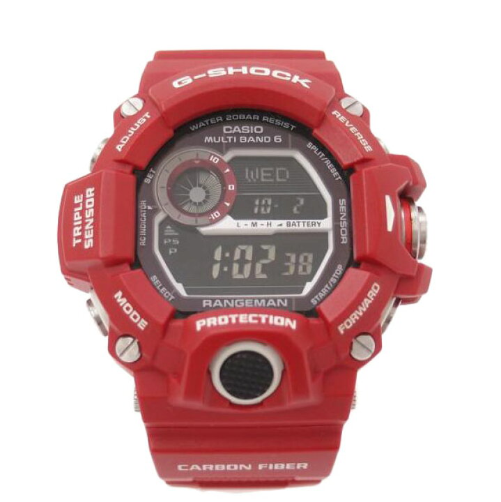 楽天市場】CASIO カシオ/G−SHOCK/RANGEMAN/電波ソーラー/GW-9400RDJ 