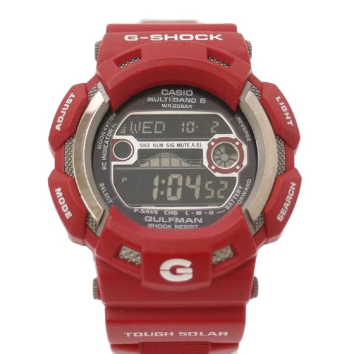 楽天市場】CASIO カシオ/G−SHOCK/GULFMAN/電波ソーラー/GW-9110RD-4JF 