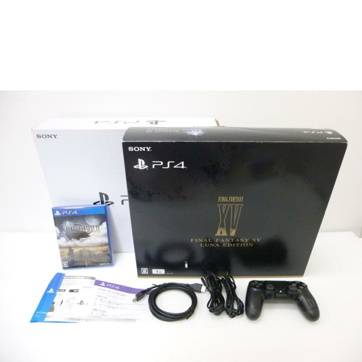 楽天市場】SONY ソニー/PS4本1TB FF15LUNAエディション/CUH-10013 