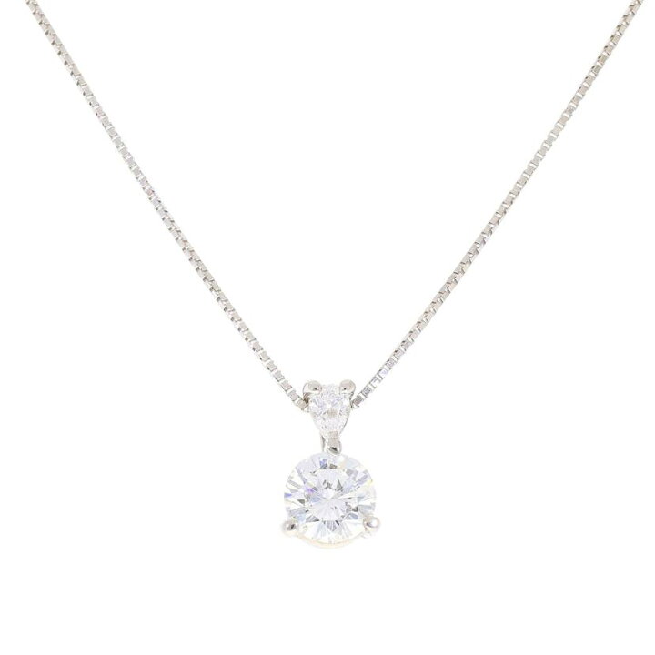 楽天市場】◎PT900ダイヤネックレス 1.121/0.14ct/Aランク/59【中古 