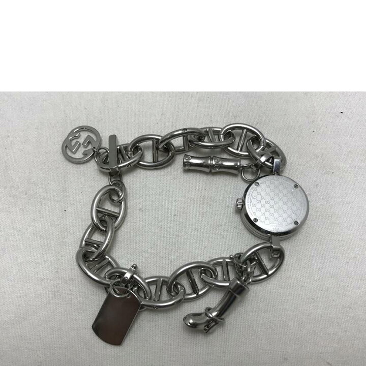 楽天市場】GUCCI グッチ/Gチャームブレスウォッチ/107/119*****/B  