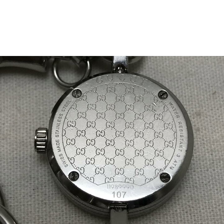 楽天市場】GUCCI グッチ/Gチャームブレスウォッチ/107/119*****/B  