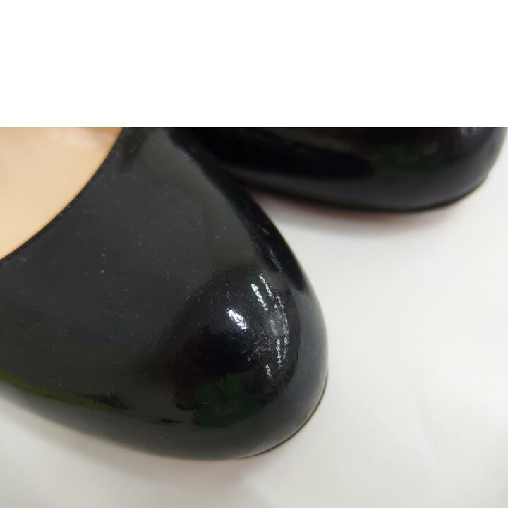 楽天市場】Christian Louboutin ルブタン/エナメル パンプス 黒/C 