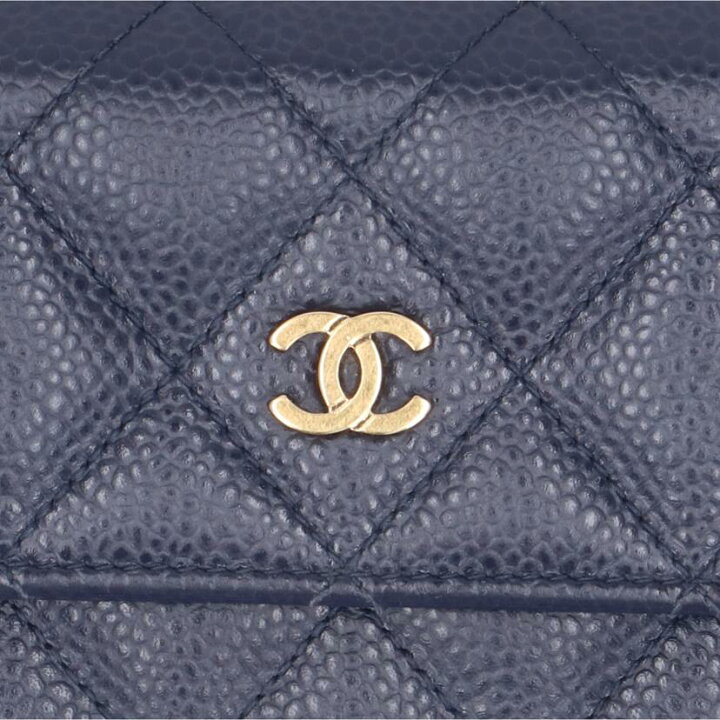 楽天市場】CHANEL シャネル/キャビアスキン 長財布/217*****/Aランク 