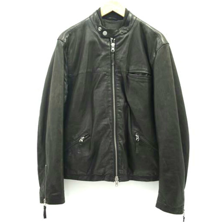 楽天市場】ARMANI JEANS アルマーニジーンズ/シープスキン ライダース 
