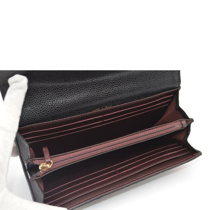 楽天市場】CHANEL シャネル/マトラッセキャビアスキンレザー長財布  
