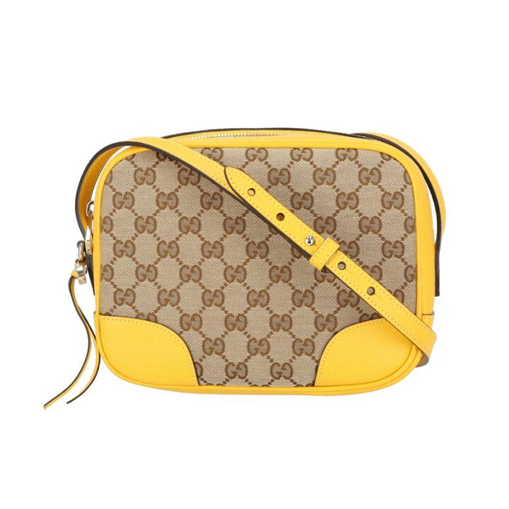 楽天市場】GUCCI グッチ/GGキャンバスショルダーバッグ/イエロー 