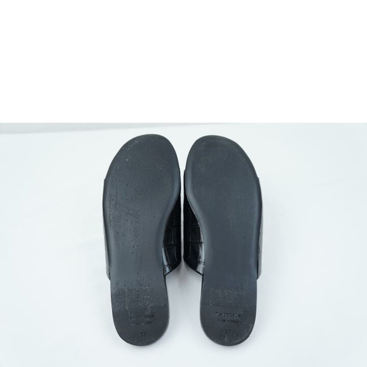 楽天市場】BALENCIAGA バレンシアガ/サンダル 23.5/OVAL BB SANDL F05  