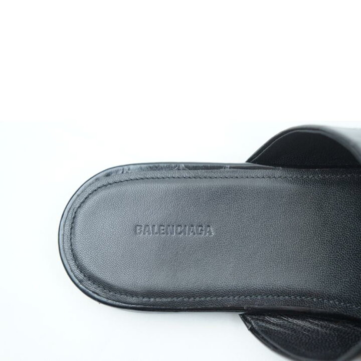 楽天市場】BALENCIAGA バレンシアガ/サンダル 23.5/OVAL BB SANDL F05  