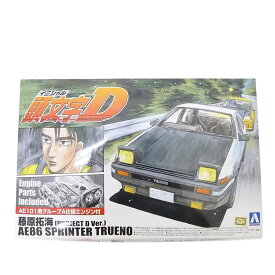 AOSHIMA アオシマ/1/24 藤原拓海 AE86スプリンター トレノ [プロジェクトD仕様] 「頭文字D」/008133/Aランク/88【中古】