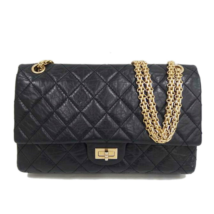 楽天市場】CHANEL シャネル/2.55マトラッセWフラップチェーン 