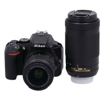 楽天市場】ニコン D5600 ダブルズームキット D5600WZBKの通販 