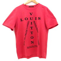 楽天市場】Louis Vuitton ルイヴィトン（カラーレッド）（Tシャツ  