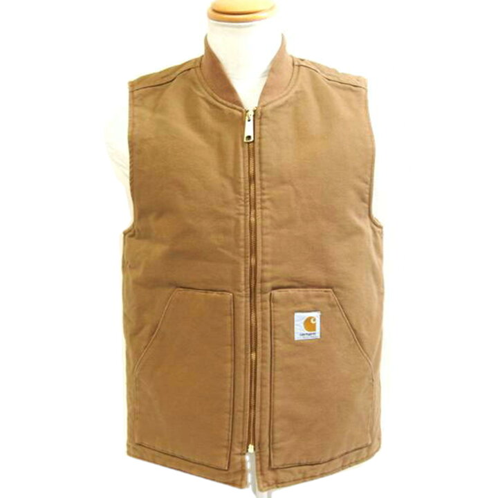 楽天市場】carhartt カーハート/クラシックベスト ベージュ/I026457/AB 