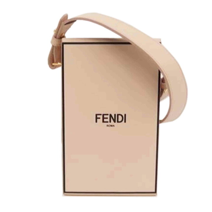 楽天市場】FENDI フェンディ/ボックスショルダー/レザー/ピンク/8BT339 