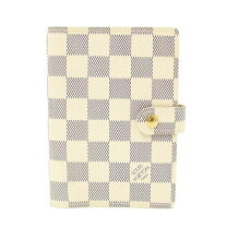 楽天市場】louis vuitton ルイヴィトン ダミエ アズール アジェンダpm  