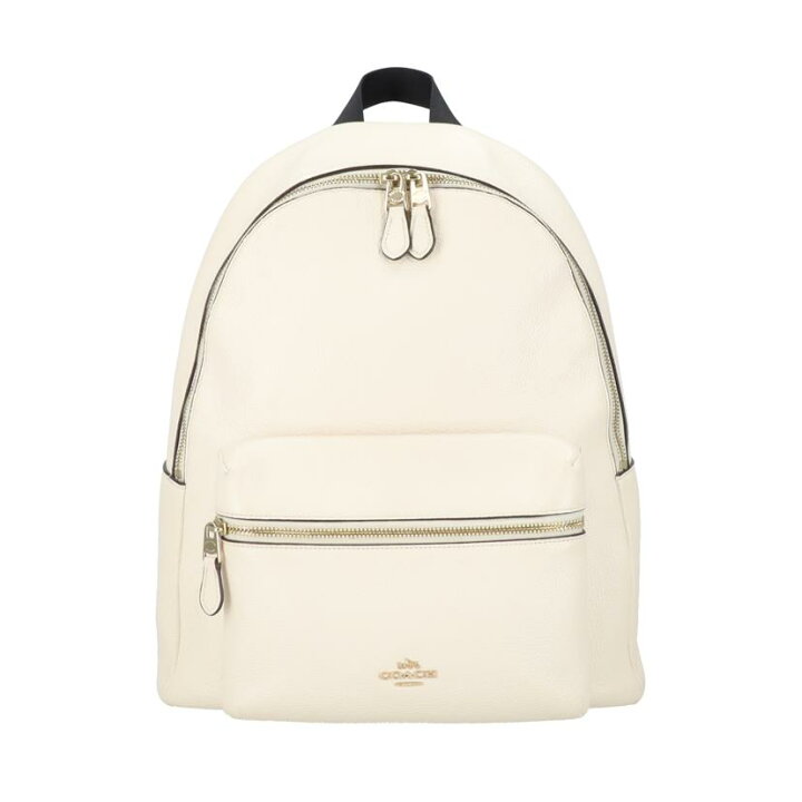 楽天市場】COACH コーチ/リュック/レザー/ホワイト/F38288/L16**/AB 