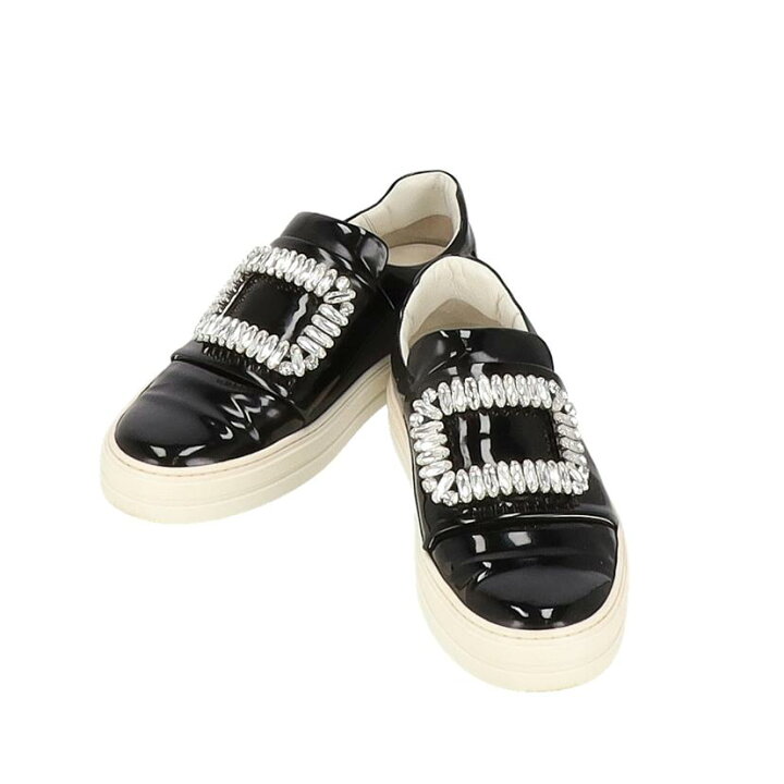 楽天市場】ROGER VIVIER ロジェヴィヴィエ/ビシューバックルスニーカー 