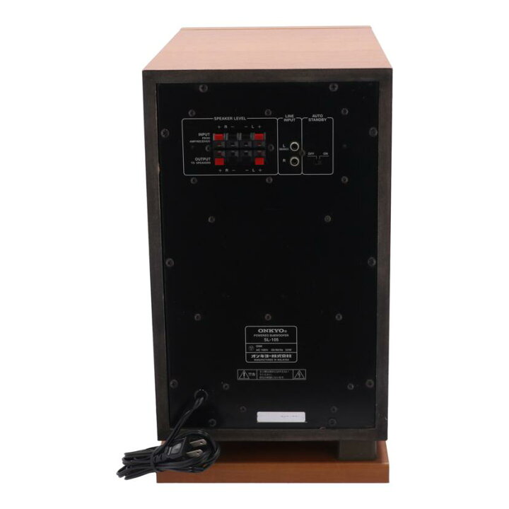 楽天市場】ONKYO オンキョー/サブウーファー/SL-105/Bランク/69【中古 
