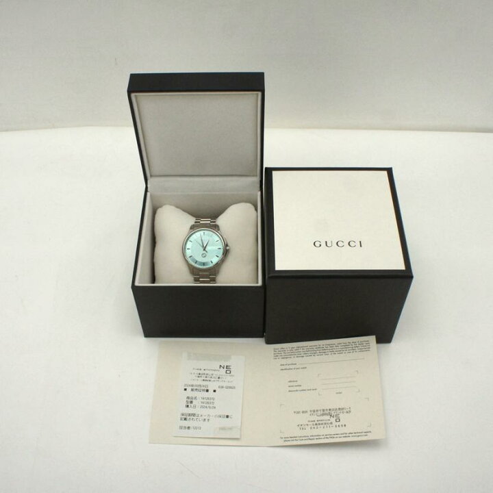 楽天市場】GUCCI グッチ/Gタイムレス・ターコイズブルー/メンズ  