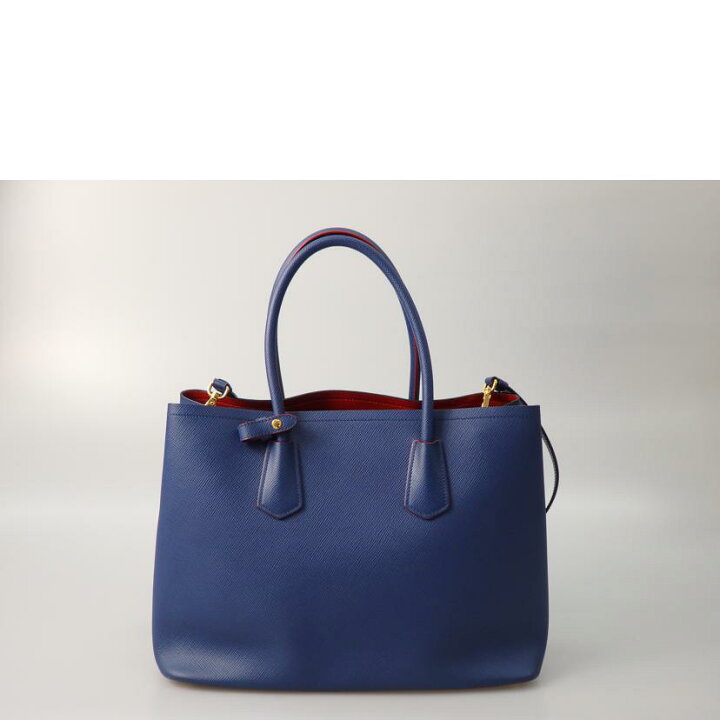 楽天市場】PRADA プラダ/サフィアーノ2WAYトートバッグ/1BG775/Aランク 